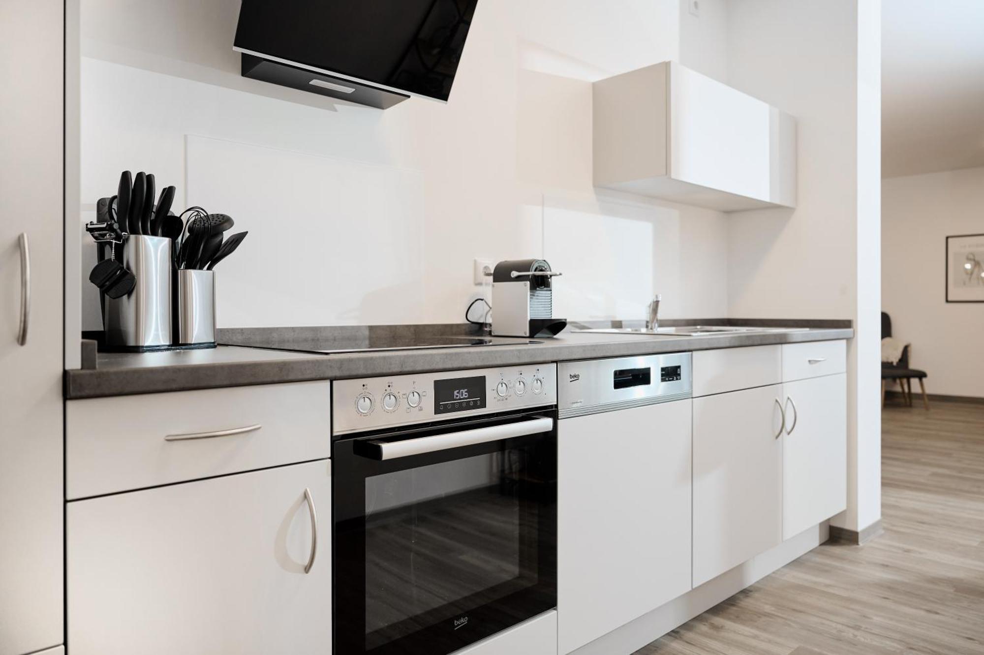 Moderne Apartments Mit Highspeed-Wlan Und Gratis-Tiefgarage Ihr Perfekter Rueckzugsort Nahe Dem Zentrum Und Der Therme I Barrierearm Bad Kissingen Eksteriør billede