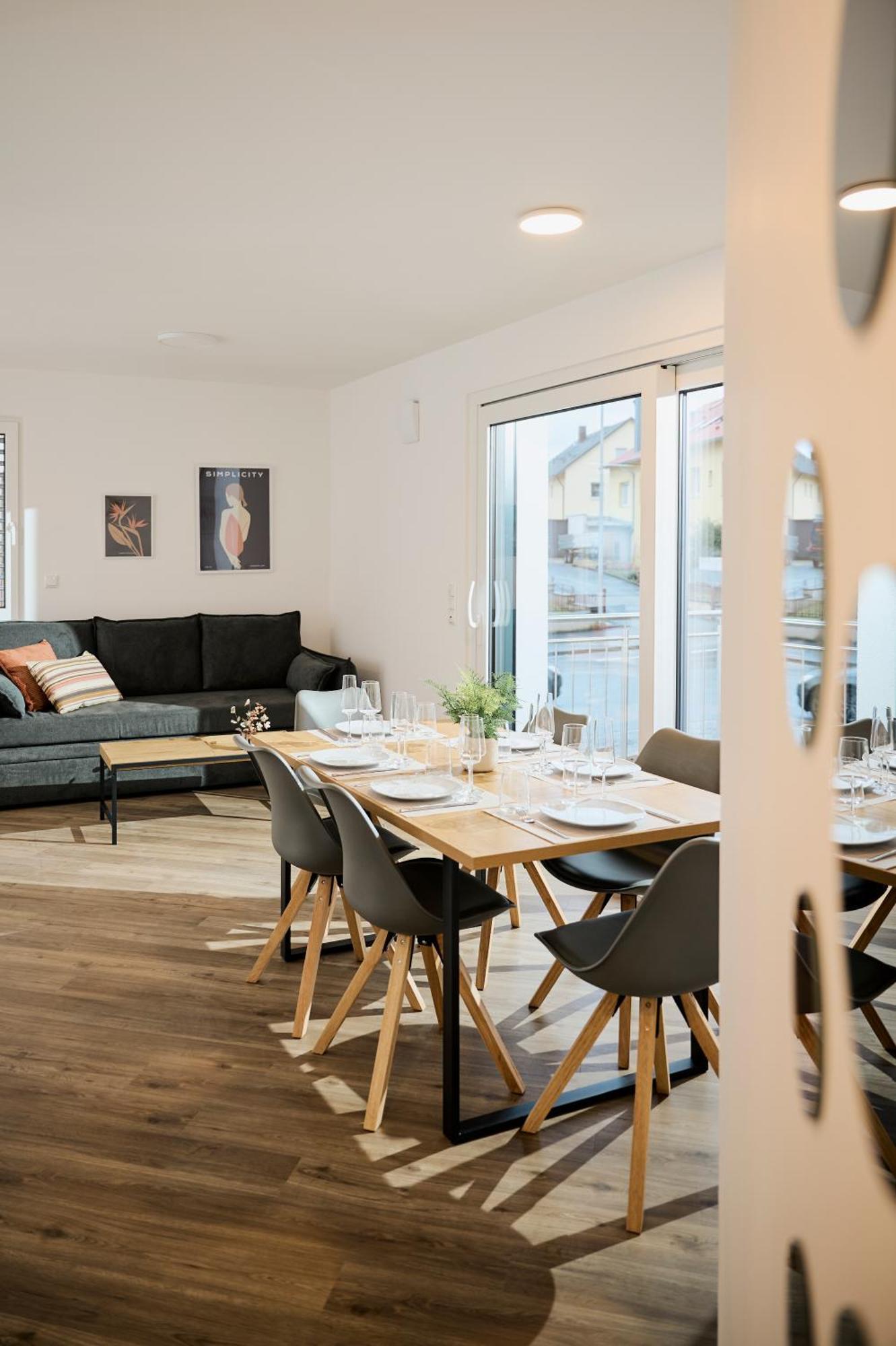 Moderne Apartments Mit Highspeed-Wlan Und Gratis-Tiefgarage Ihr Perfekter Rueckzugsort Nahe Dem Zentrum Und Der Therme I Barrierearm Bad Kissingen Eksteriør billede
