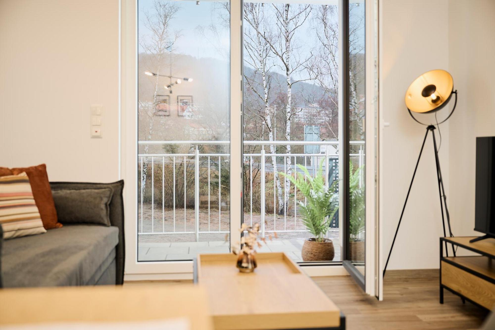 Moderne Apartments Mit Highspeed-Wlan Und Gratis-Tiefgarage Ihr Perfekter Rueckzugsort Nahe Dem Zentrum Und Der Therme I Barrierearm Bad Kissingen Eksteriør billede